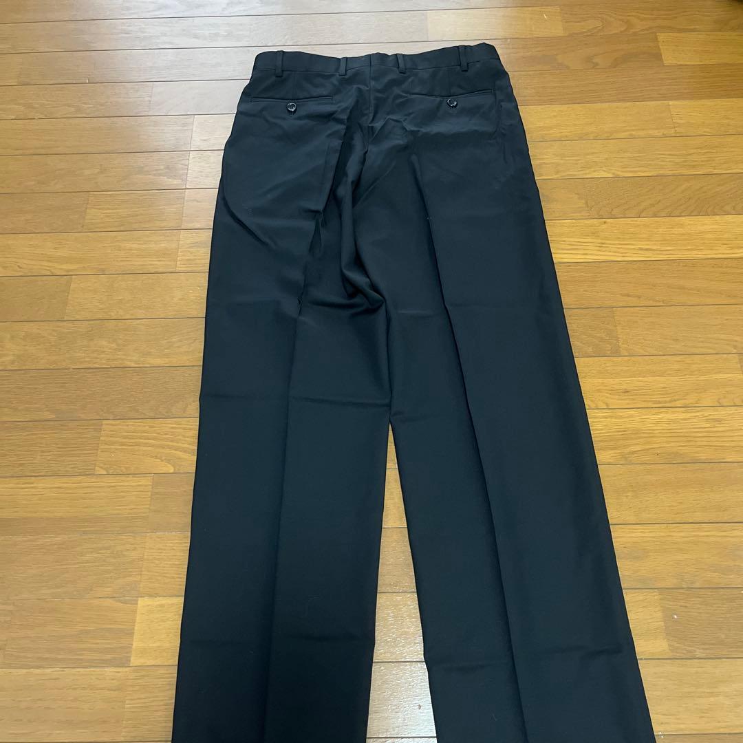 お値下げ！新品★ARMANI COLLEZIONI 黒スラックス 新品タグ付き