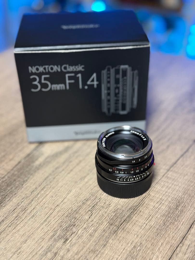 NOKTON classic 35mm F1.4 II MC VM (箱付き)