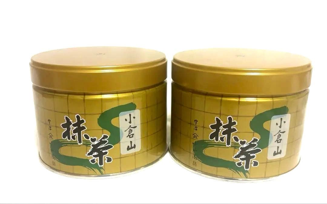山政小山園　小倉山　抹茶　150g 2缶