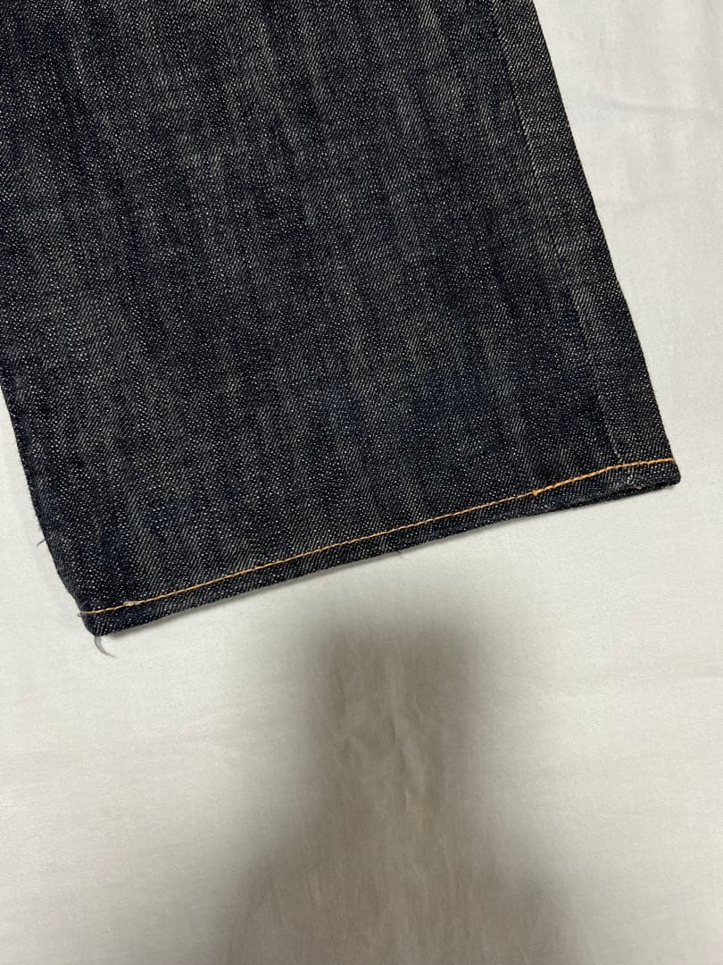 EVISU YAMANE 1926S 36×33 白大黒　ビックカモメ　リジット