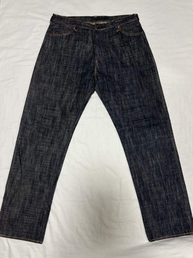 EVISU YAMANE 1926S 36×33 白大黒　ビックカモメ　リジット