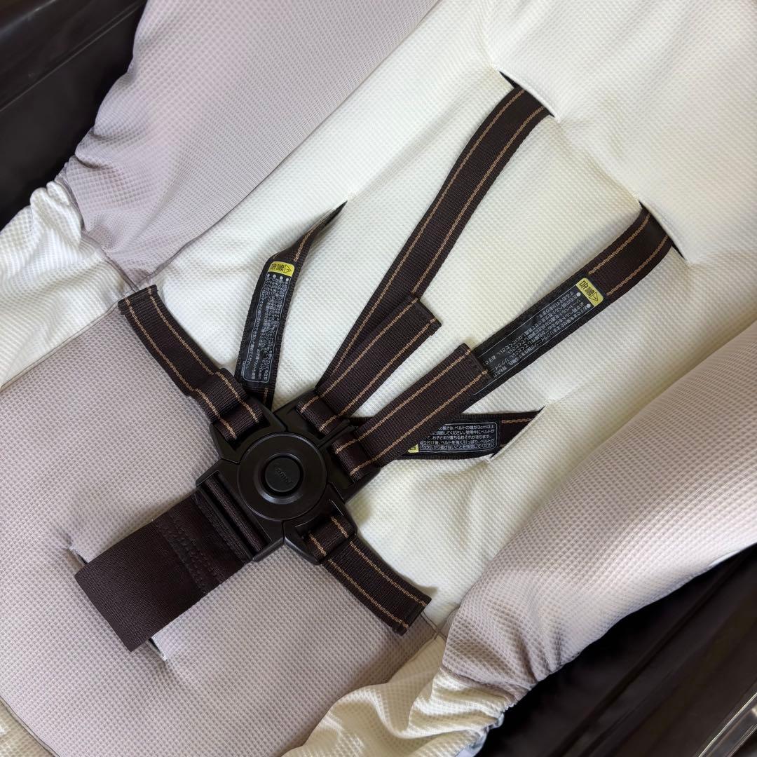 極上クリーニング済　☆美品☆　コンビ　ハイローベッド＆チェア　ネムリラ　4キャス