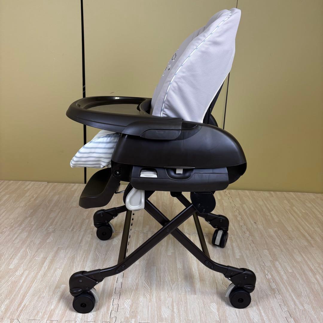 極上クリーニング済　☆美品☆　コンビ　ハイローベッド＆チェア　ネムリラ　4キャス