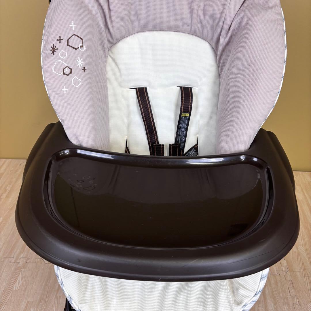 極上クリーニング済　☆美品☆　コンビ　ハイローベッド＆チェア　ネムリラ　4キャス