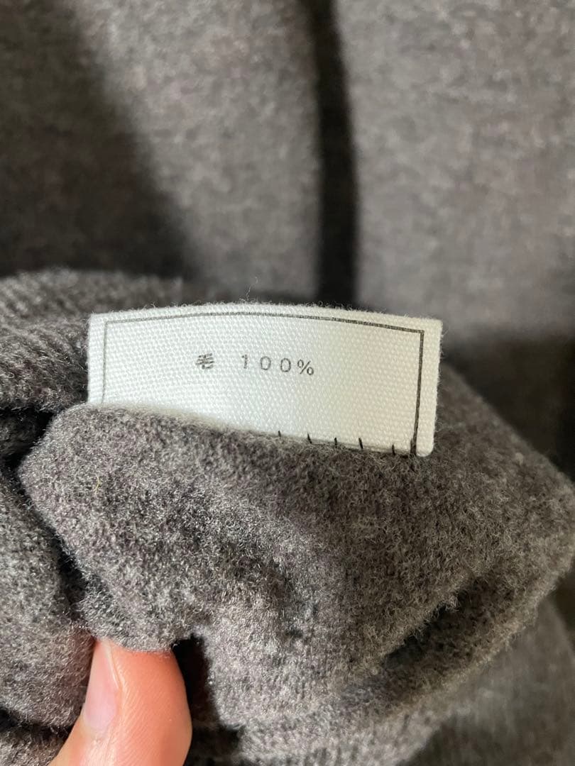 MITTANウールタートルセーター　サイズ2