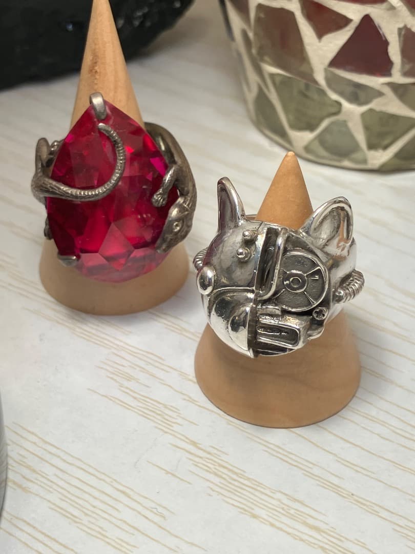 リ*タ様 廃盤 hide LEMONed AKOART サイコベア シルバー リ