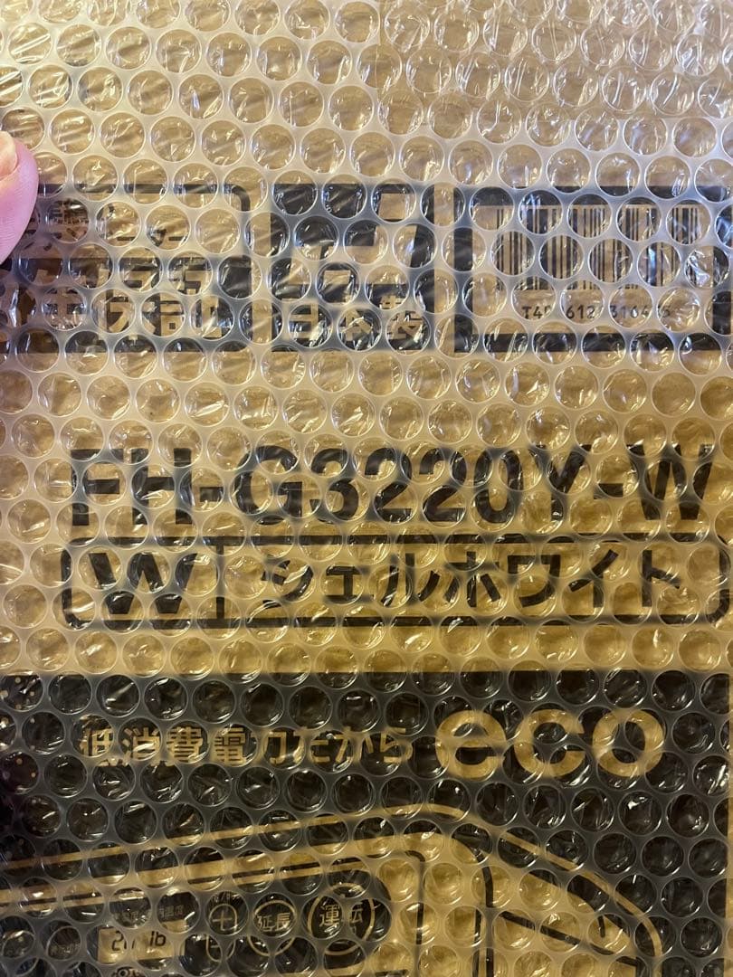 新品未使用　コロナ 石油ファンヒーター FH-G3220Y(W) シェルホワイト