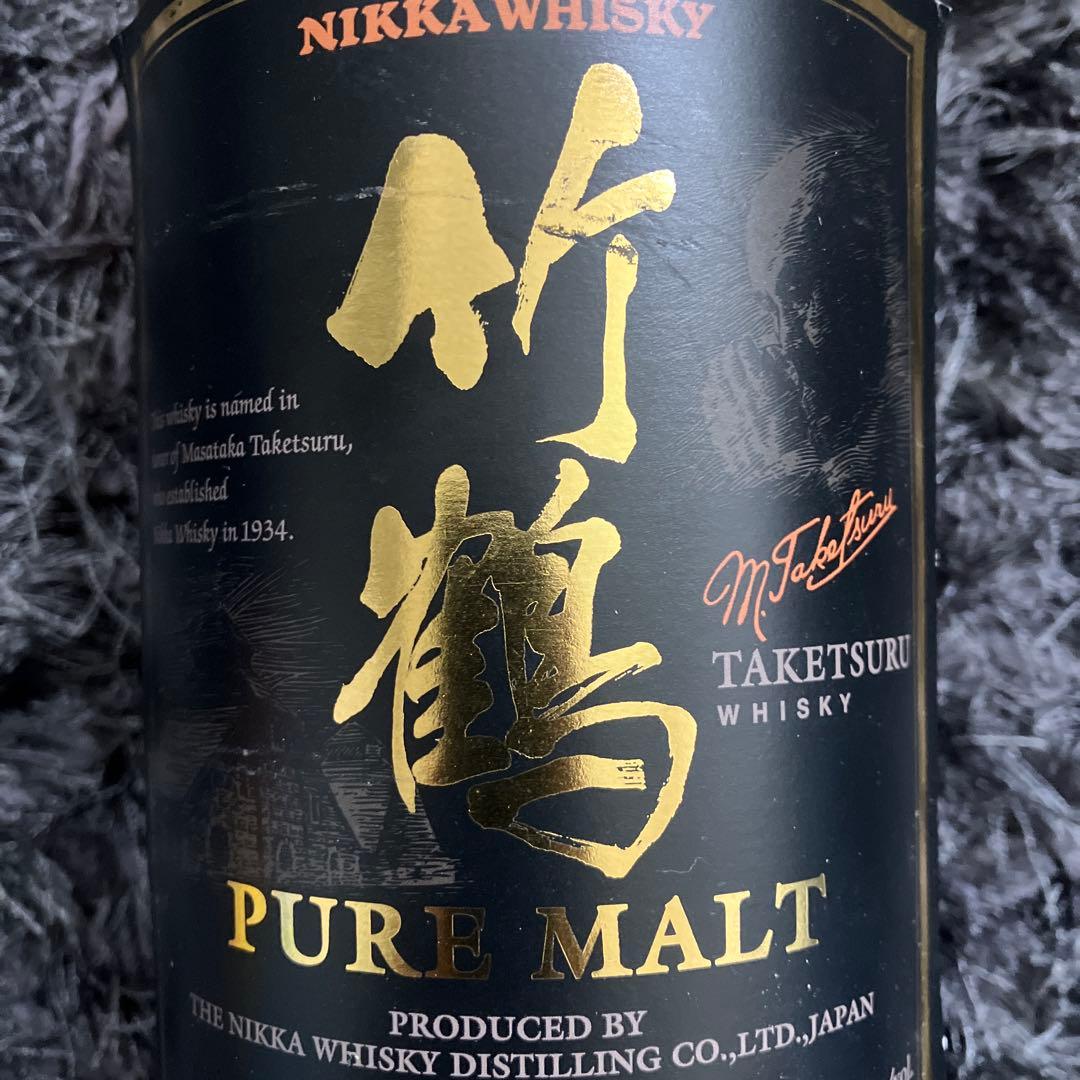 ニッカウイスキー 竹鶴 ピュアモルト 700ml 旧ラベル