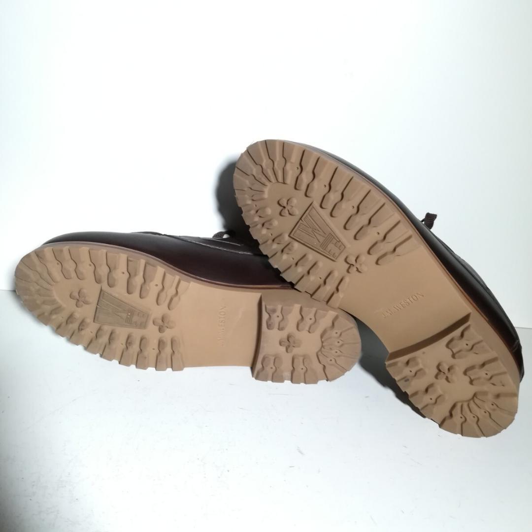 c0567 未使用に近い JMウエストン 690 ヨット 5/D 茶 ブラウン