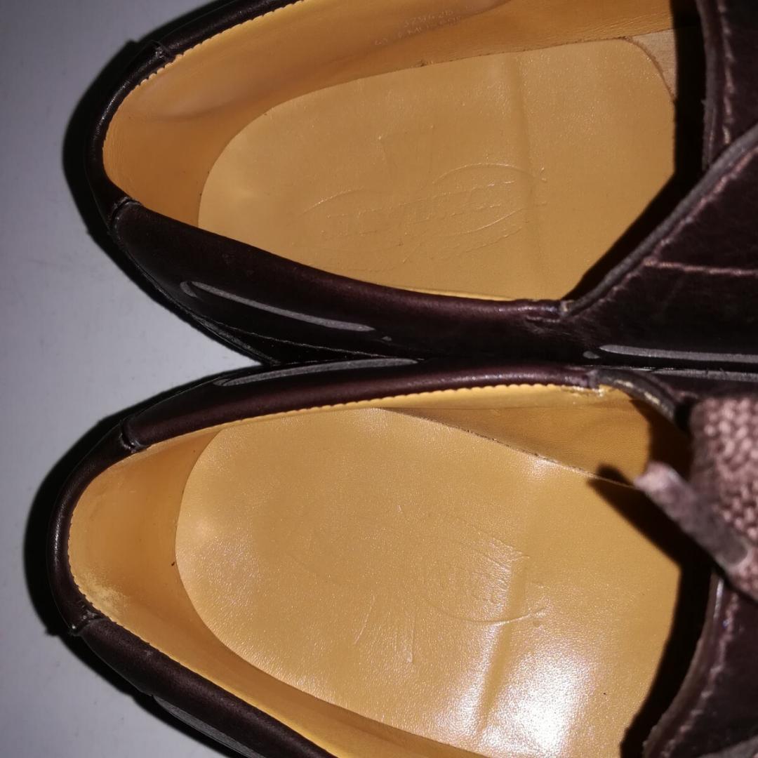 c0567 未使用に近い JMウエストン 690 ヨット 5/D 茶 ブラウン