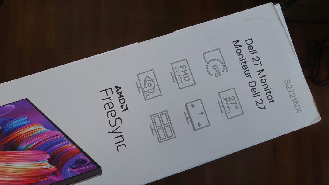 DELL 27 インチ モニター　S2721NX