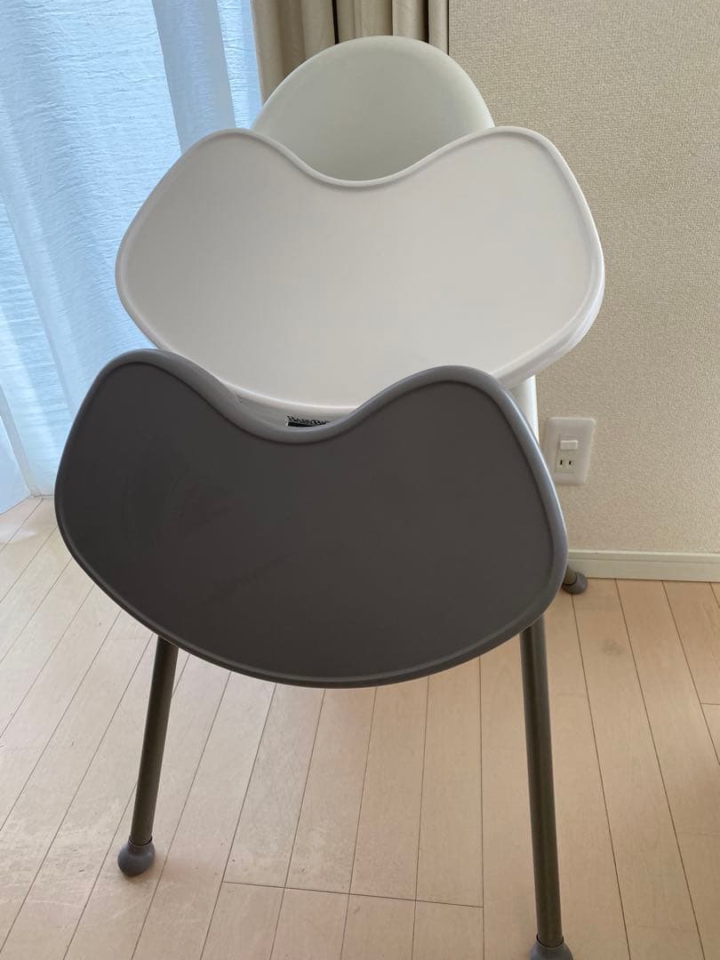 脚グレー色 babybjorn ベビーチェア ハイチェア