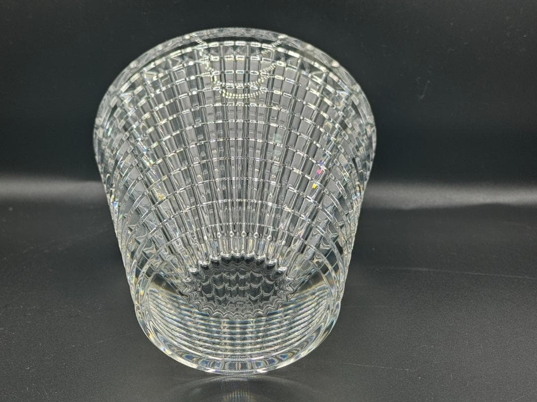 バカラ Baccarat アイ ベース S 花瓶 クリスタル