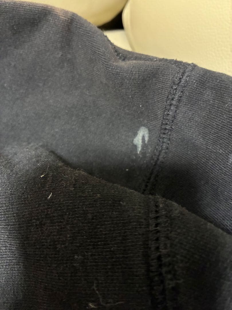 Supreme ブラック ロゴスウェット