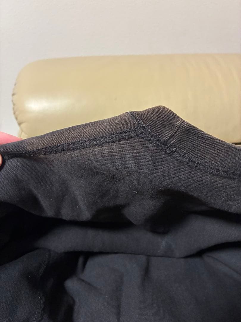 Supreme ブラック ロゴスウェット