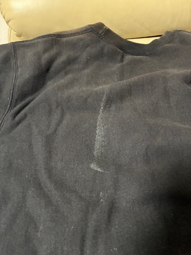 Supreme ブラック ロゴスウェット