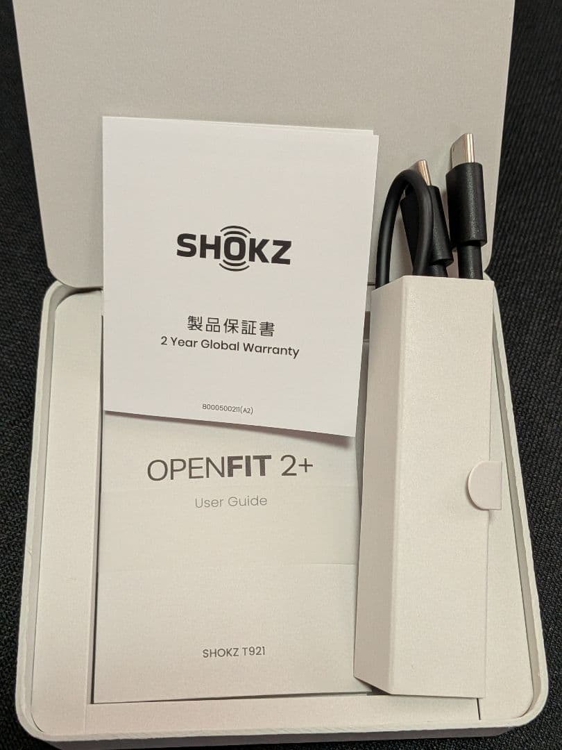 イヤホン SHOKZ OPEN FIT 2+