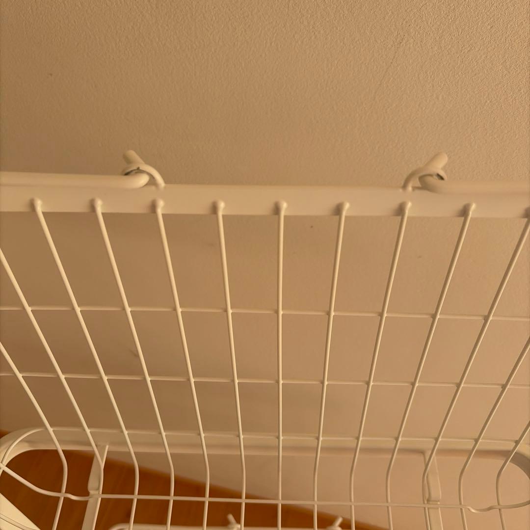 【kurage】山崎実業 tower ランドリーワゴン バスケット