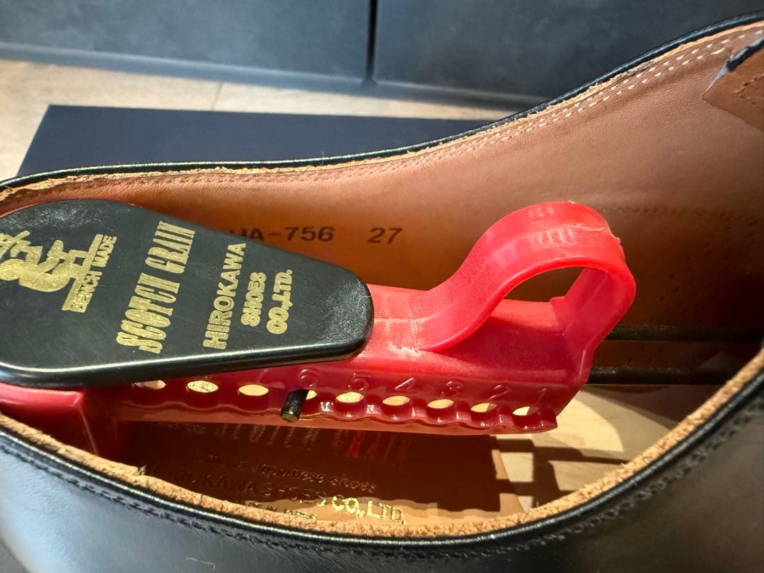 【未使用】SCOTCH GRAIN 値札付 27センチ E