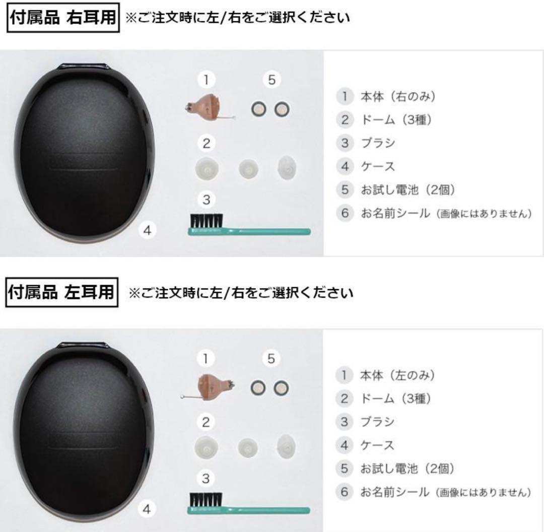 オンキョー耳穴型 右耳用です。