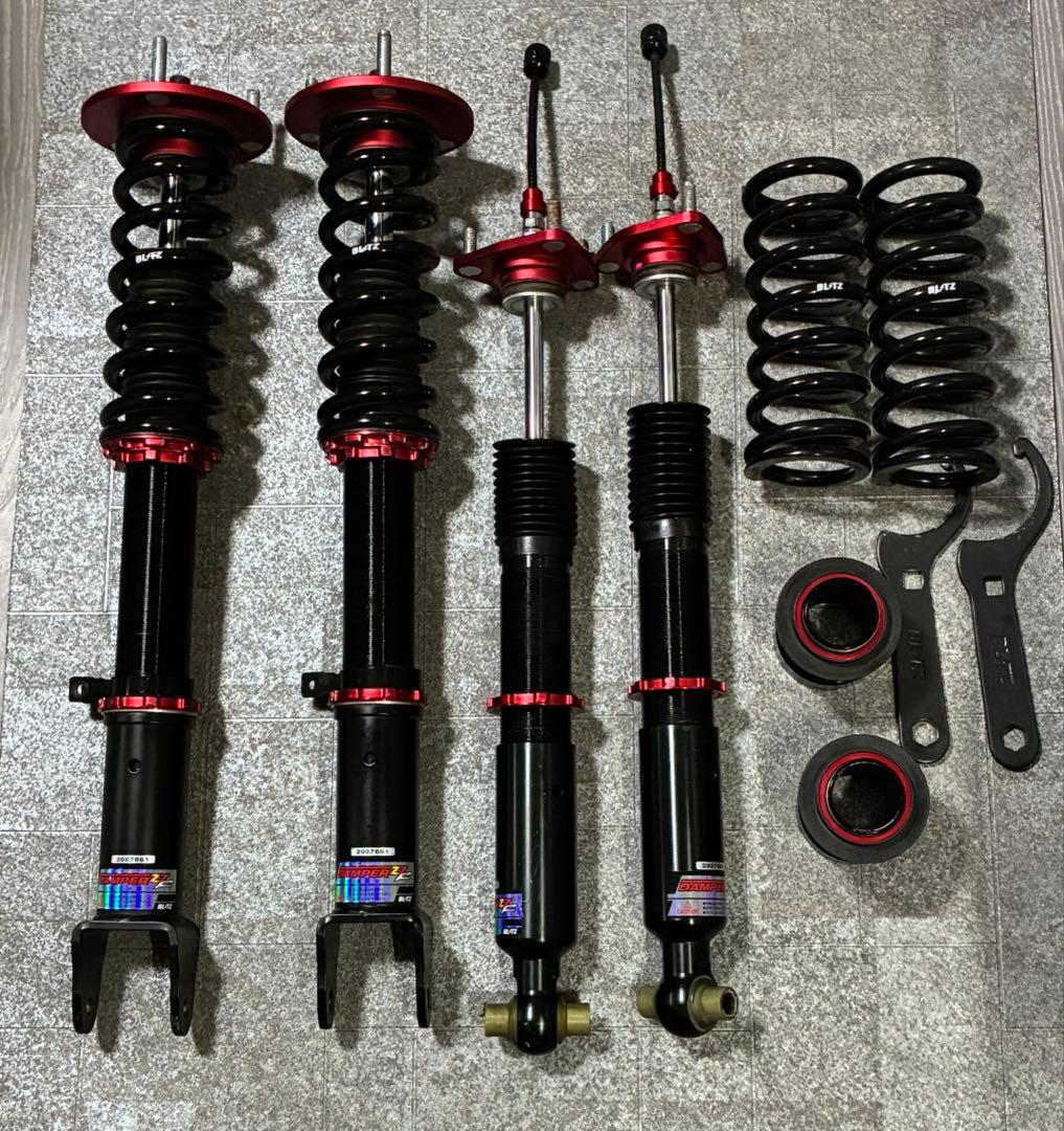 レクサス　GS 車高調　BLITZ ダンパーZZR サスペンションキット
