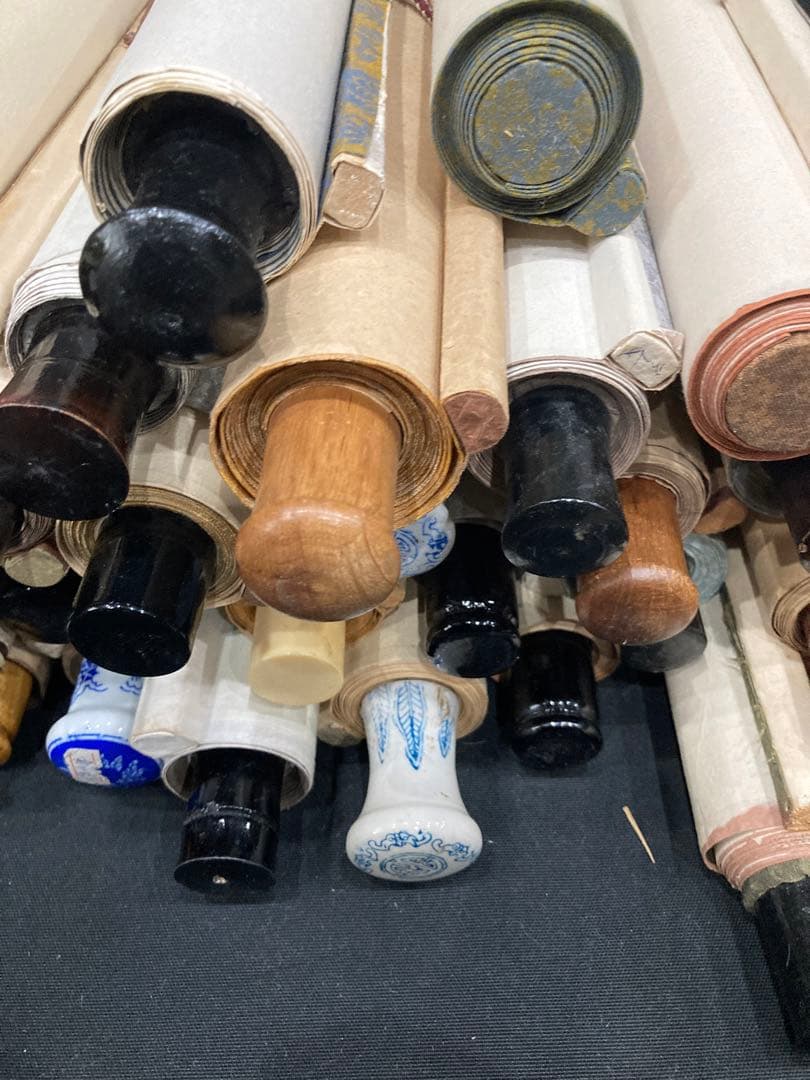 売り切り！★大量★ 全て中国掛軸まとめて50本セット