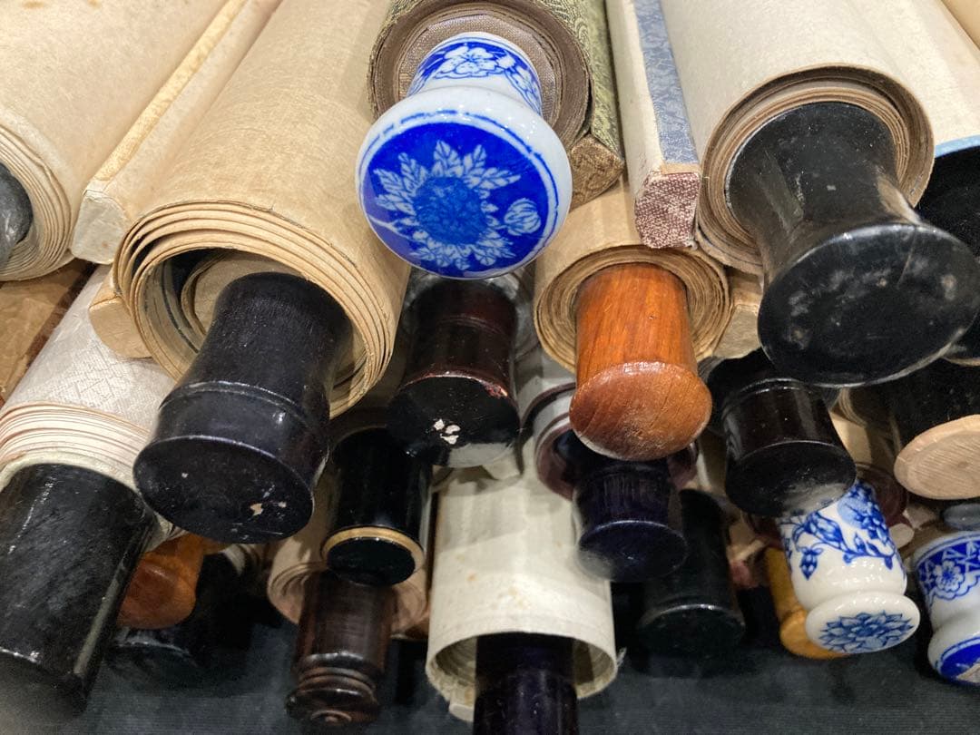 売り切り！★大量★ 全て中国掛軸まとめて50本セット