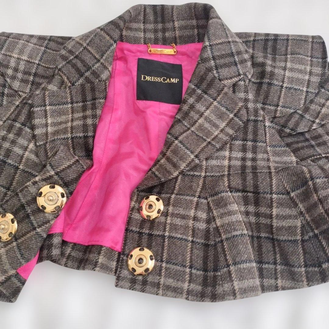 DRESSCAMP フリル付きショートジャケット