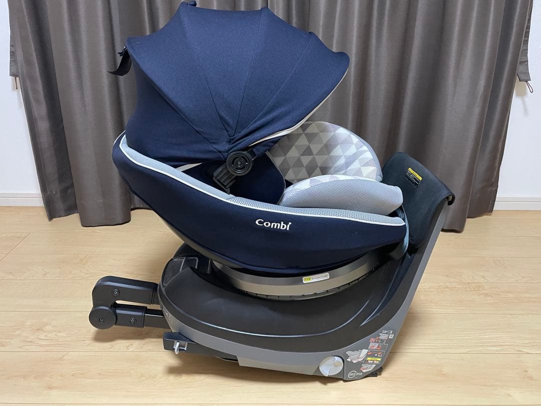 CombiグルムーブスマートISOFIXエッグショックJN-570ネイビー