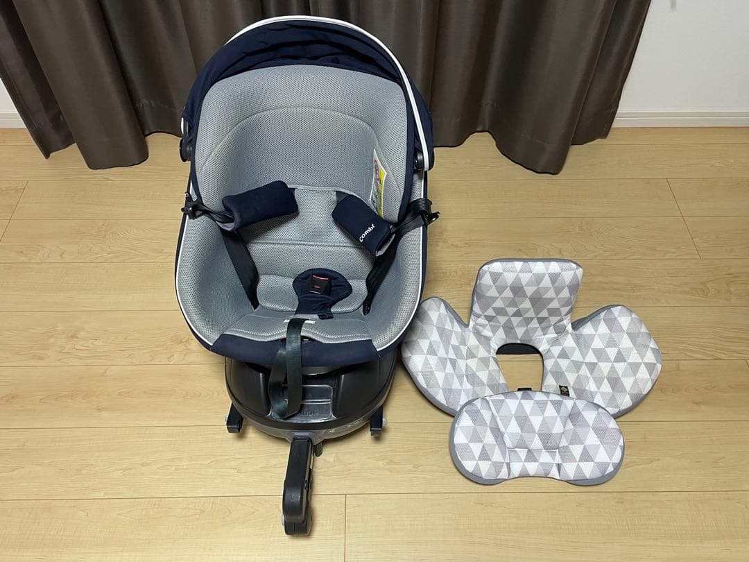 CombiグルムーブスマートISOFIXエッグショックJN-570ネイビー