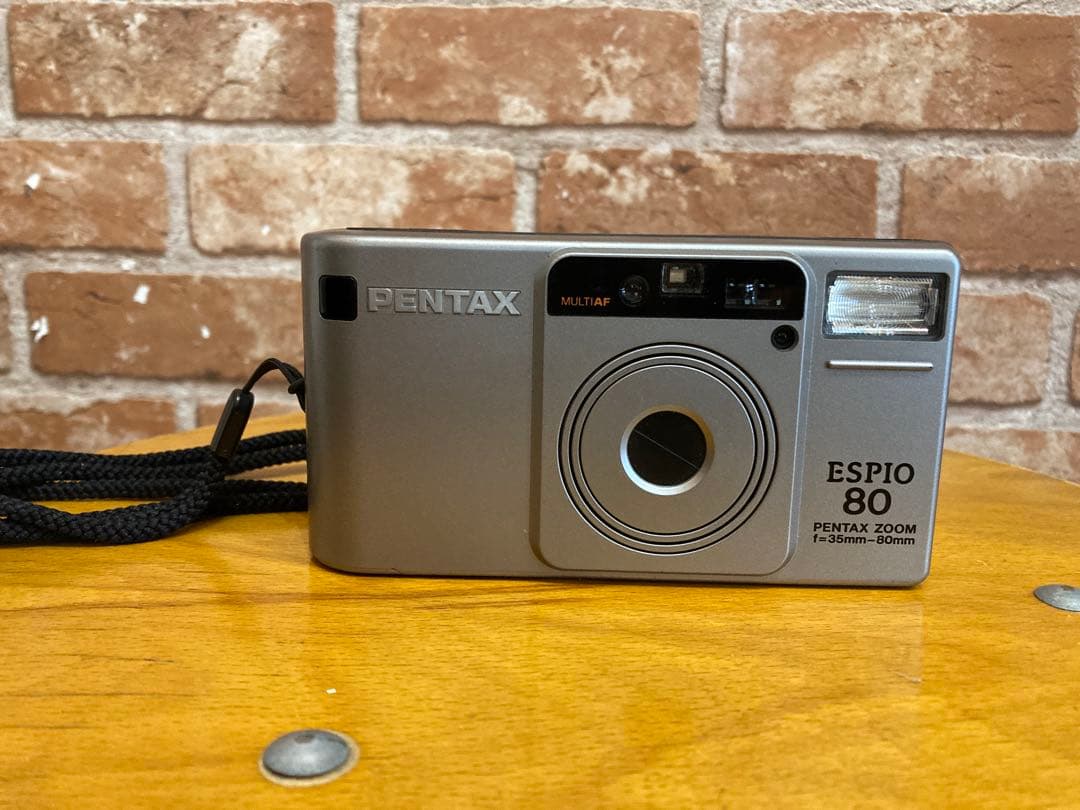 動作確認済　美品　pentax espino80 コンパクトフィルムカメラ付属付