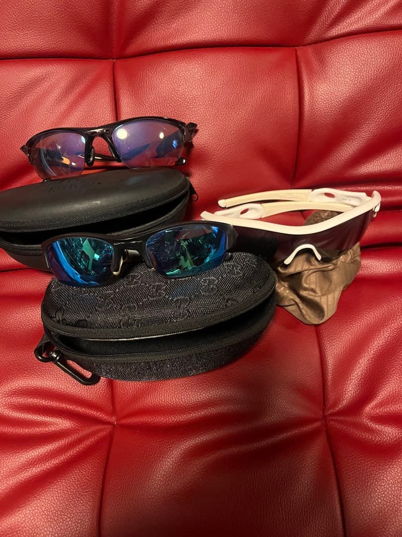 Oakley サングラス 3点セット ケース付き