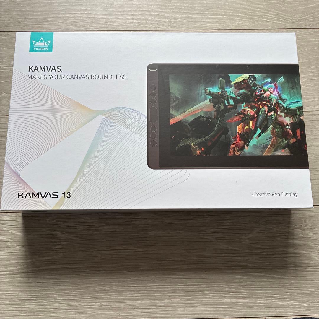HUION 液タブ Kamvas13 液晶ペンタブレット
