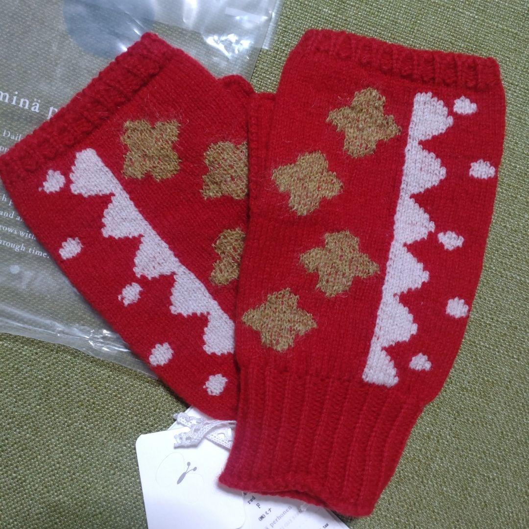 ミナペルホネン mina perhonen 新宿伊勢丹 one ミトン 手袋