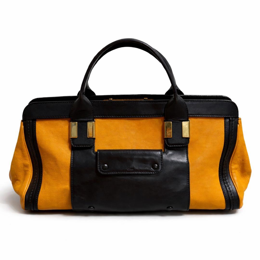 Chloé Alice レザー ハンドバッグ 大容量