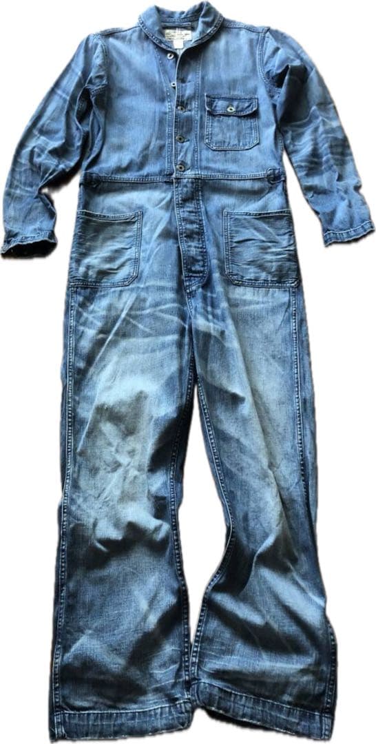 RRL ダブルアールエル ショールカラー オールインワン ツナギ