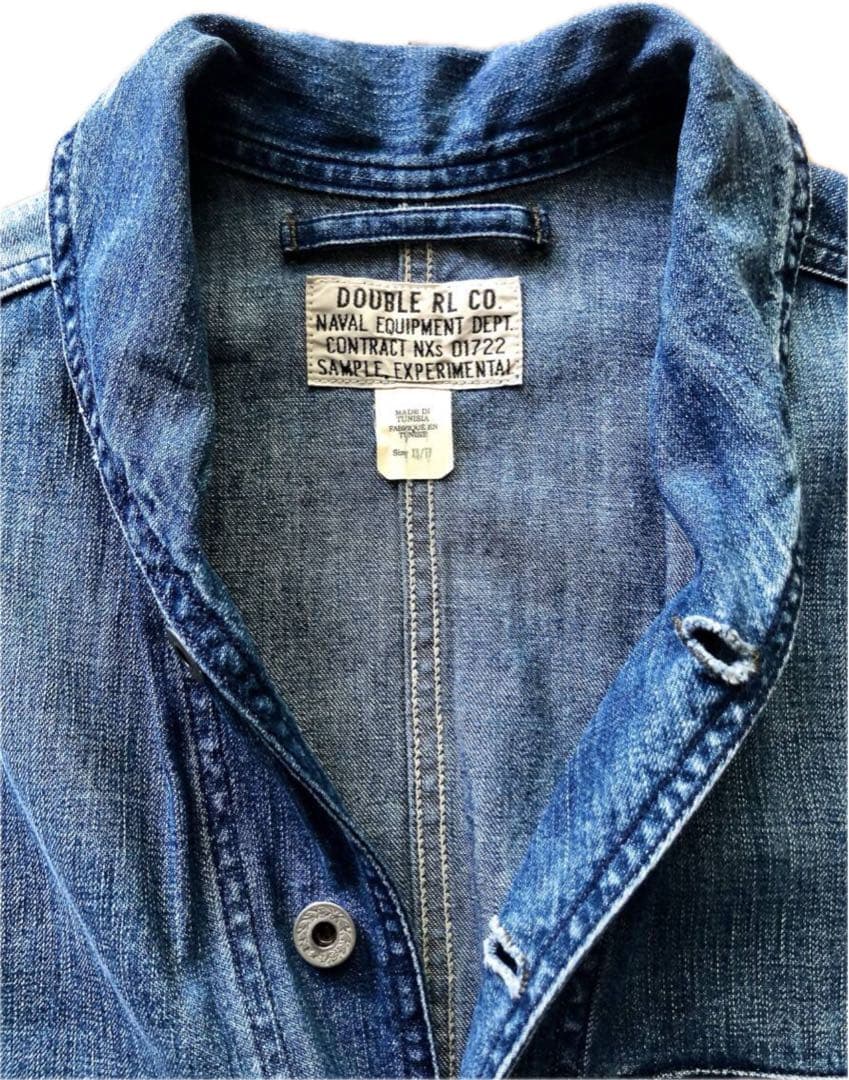 RRL ダブルアールエル ショールカラー オールインワン ツナギ