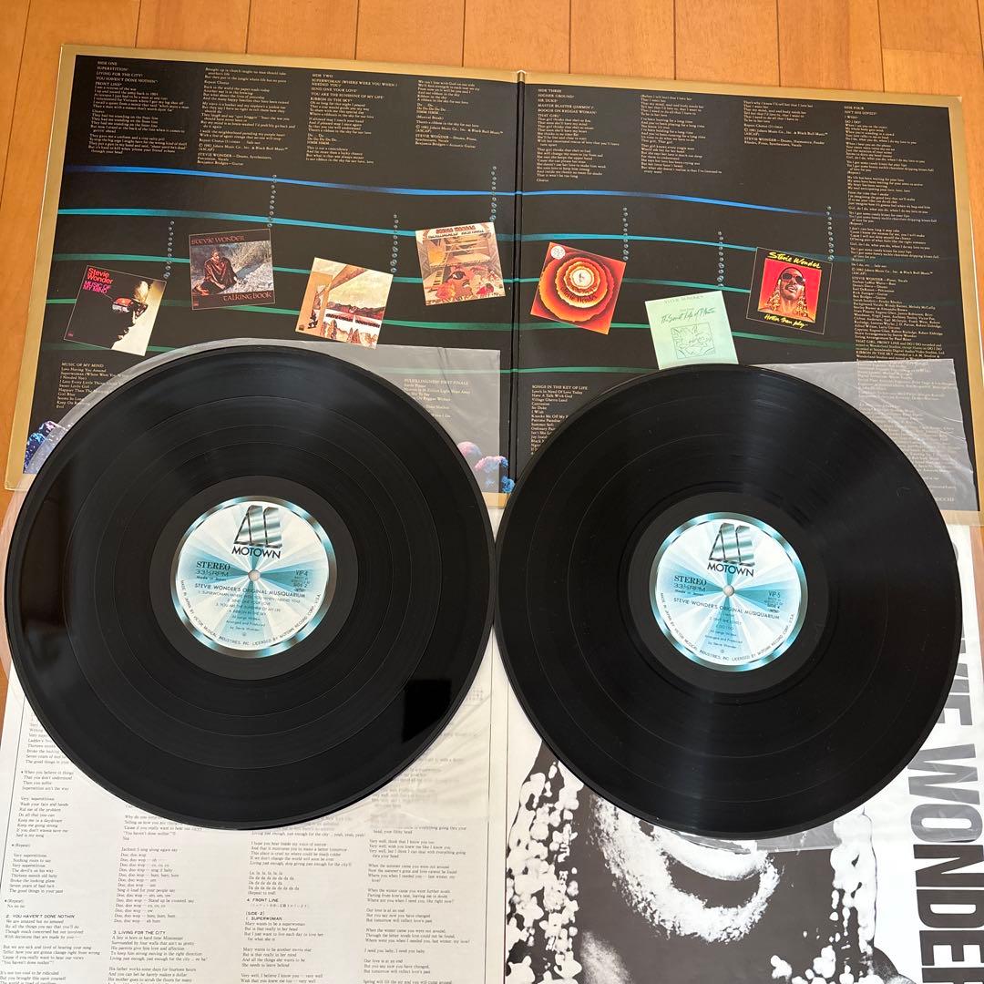 スティービー・ワンダー レコード　3枚セット