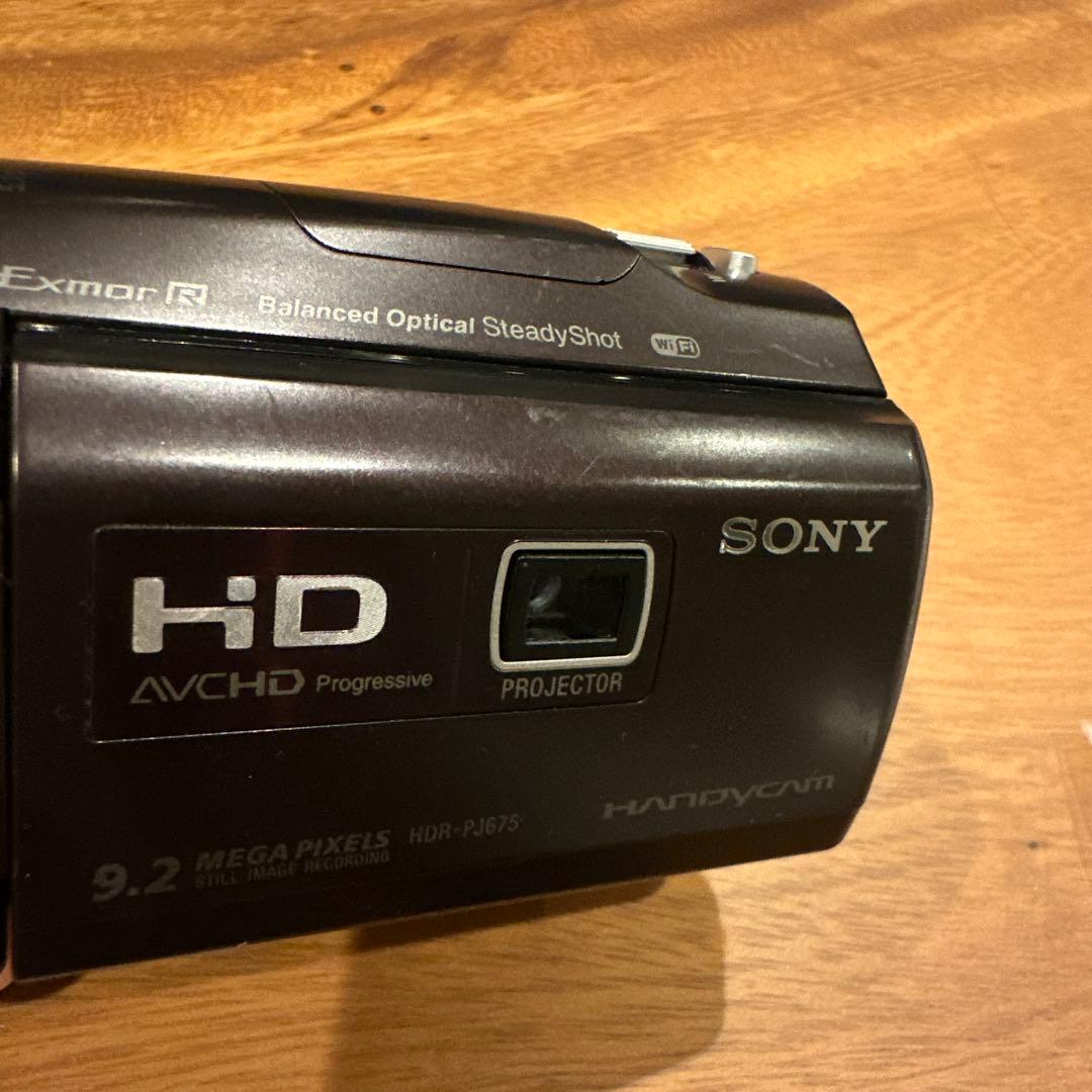SONY HDR-PJ675 ハンディカム ビデオカメラ プロジェクター内蔵