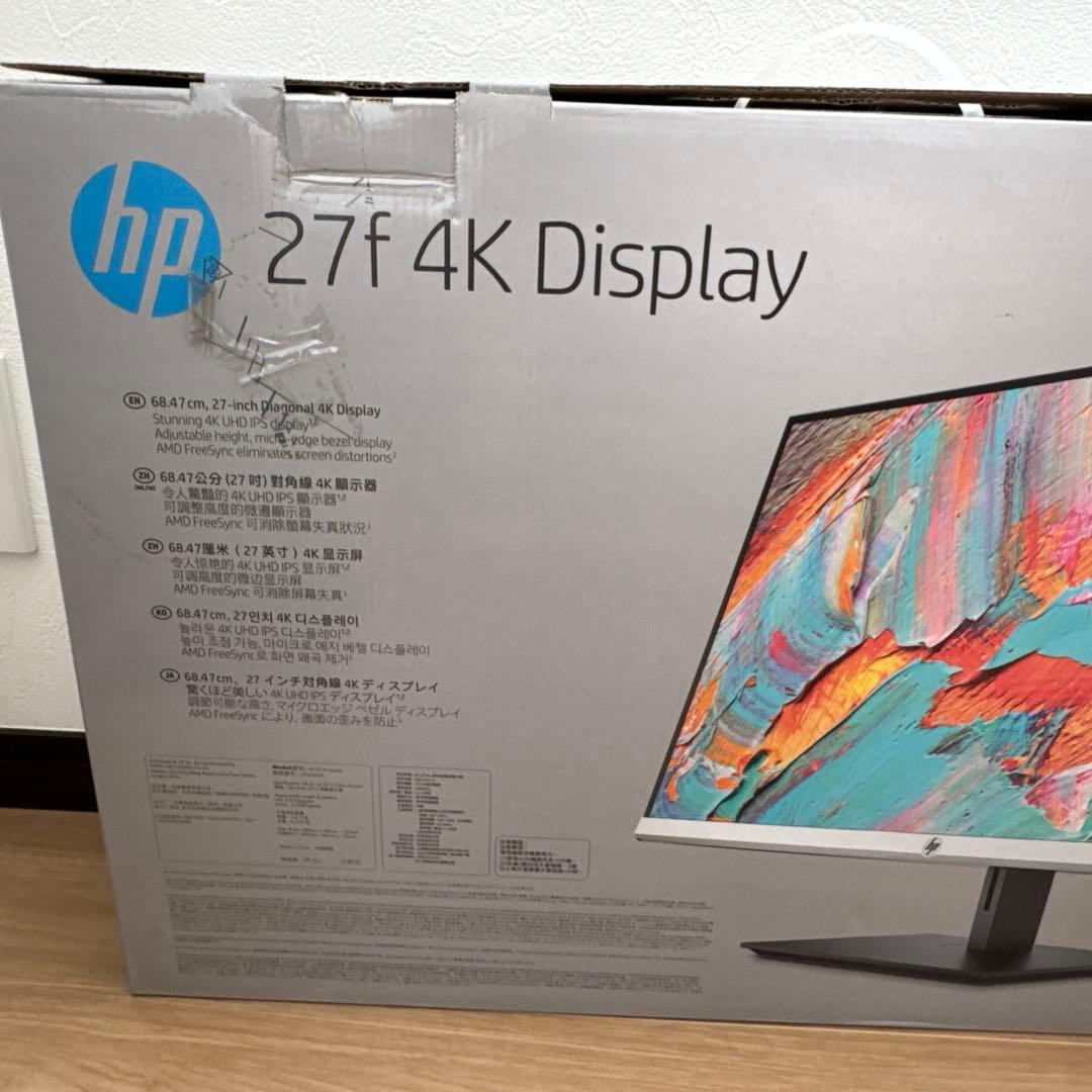 HP 27f 4K ディスプレイ HSD-0035-K