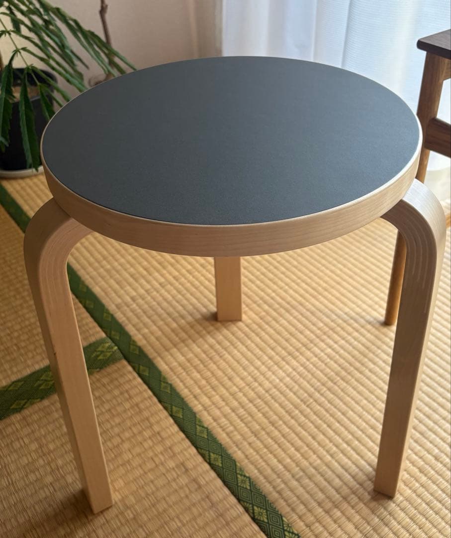 スツール60 リノリウム アイアン