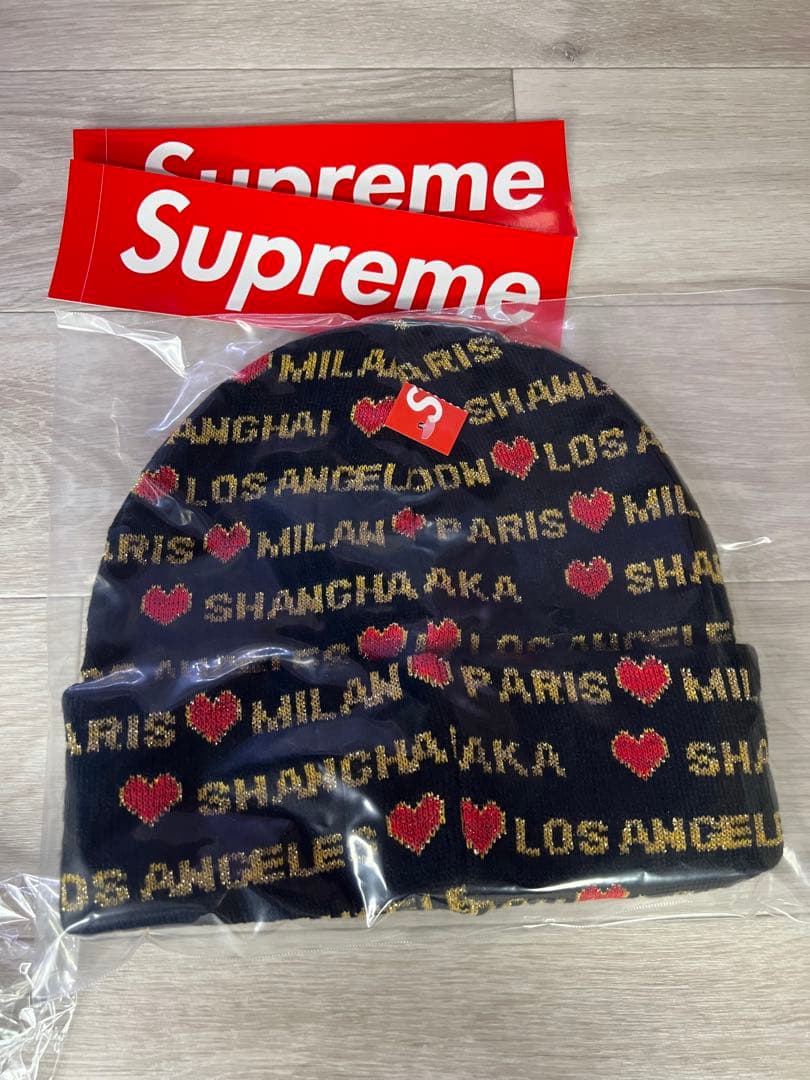 帽子 Supreme Hearts Beanie \