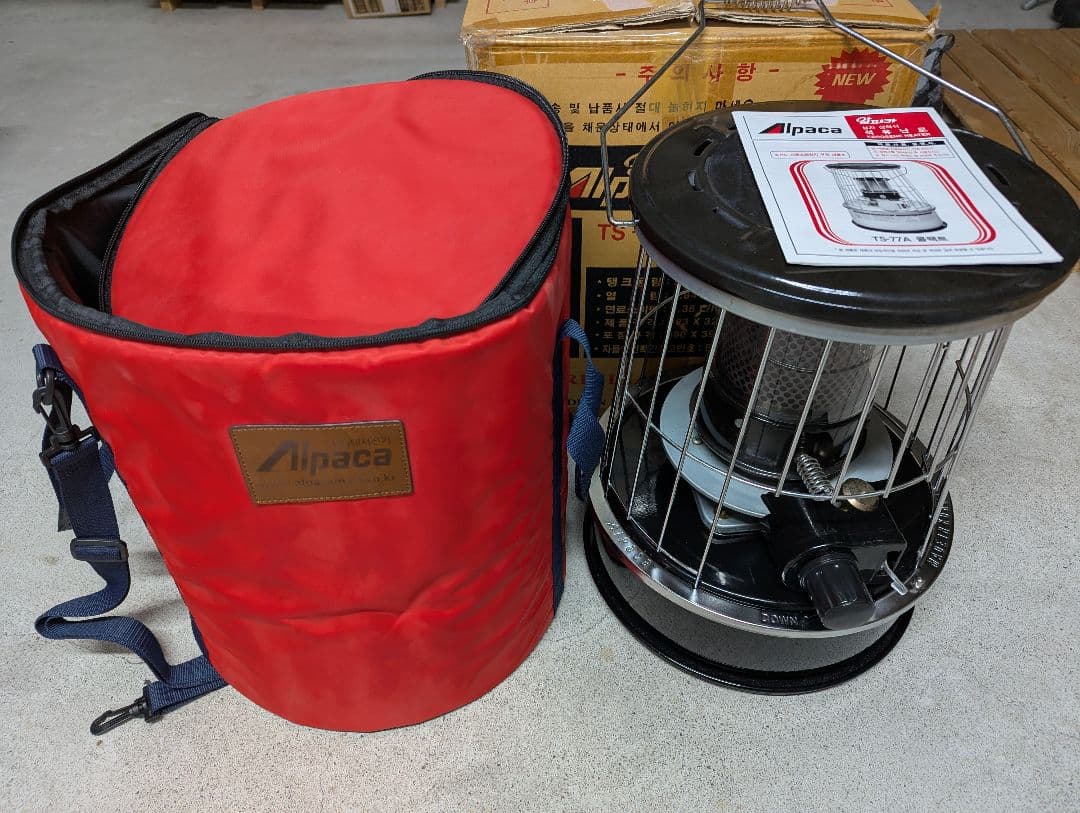 ★値下げ★アルパカストーブ　専用ケース付