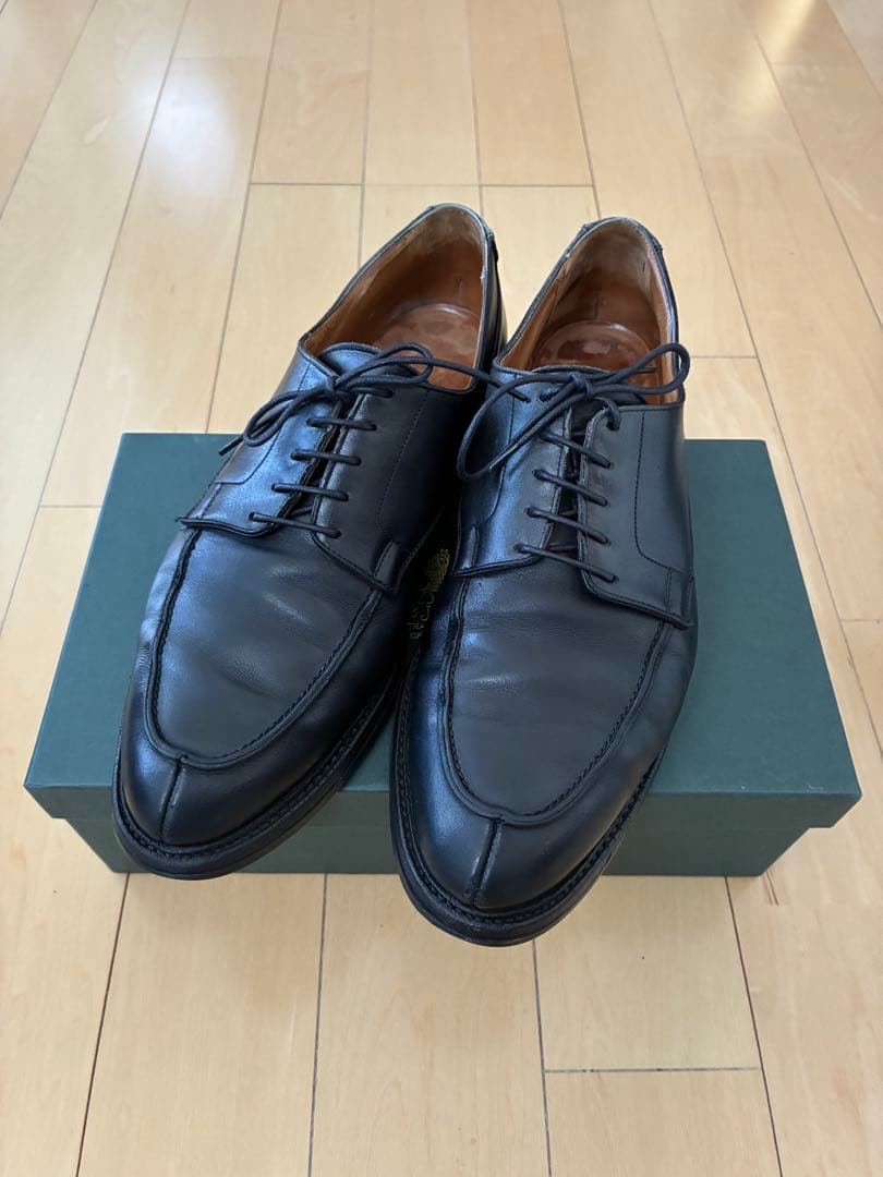 クロケット&ジョーンズ × バーニーズ 定番 モールトン (黒/10)