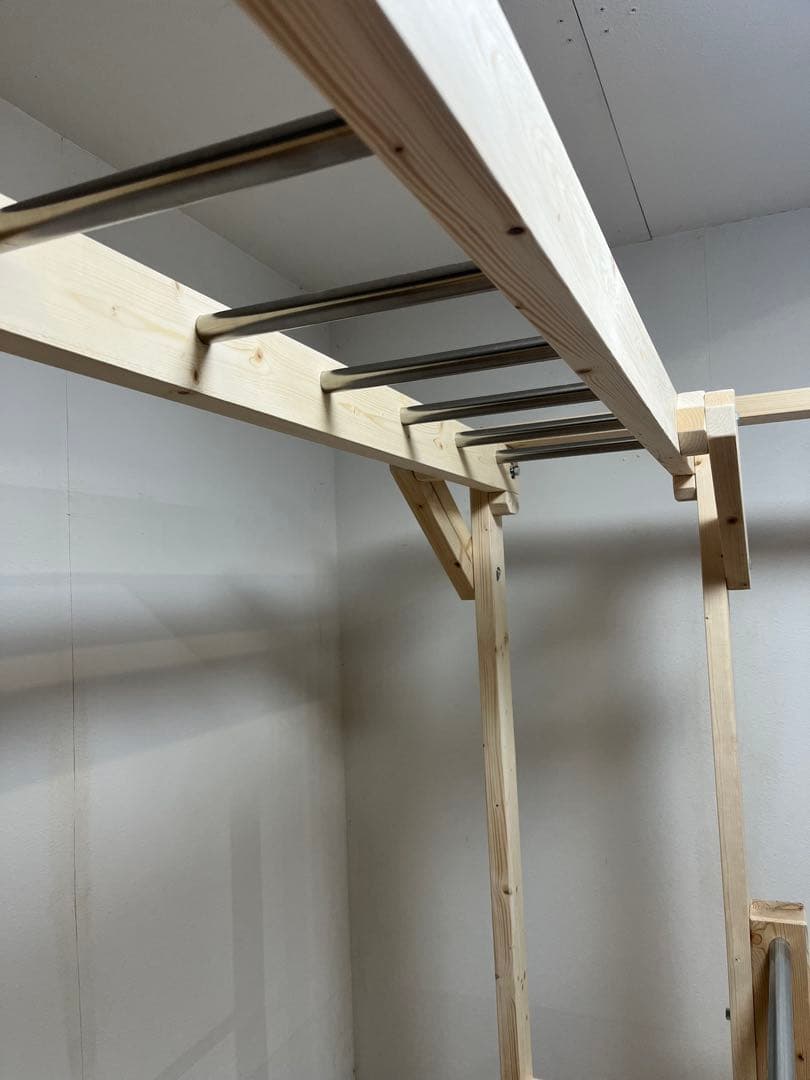 くうちゃん　室内　うんていタイプB ボルダリング　ステンレス　鉄棒