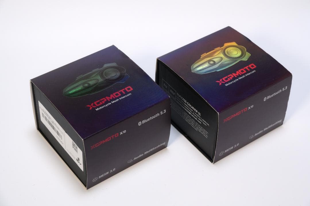 XGPMOTO X10 オートバイ用インカム(2台）