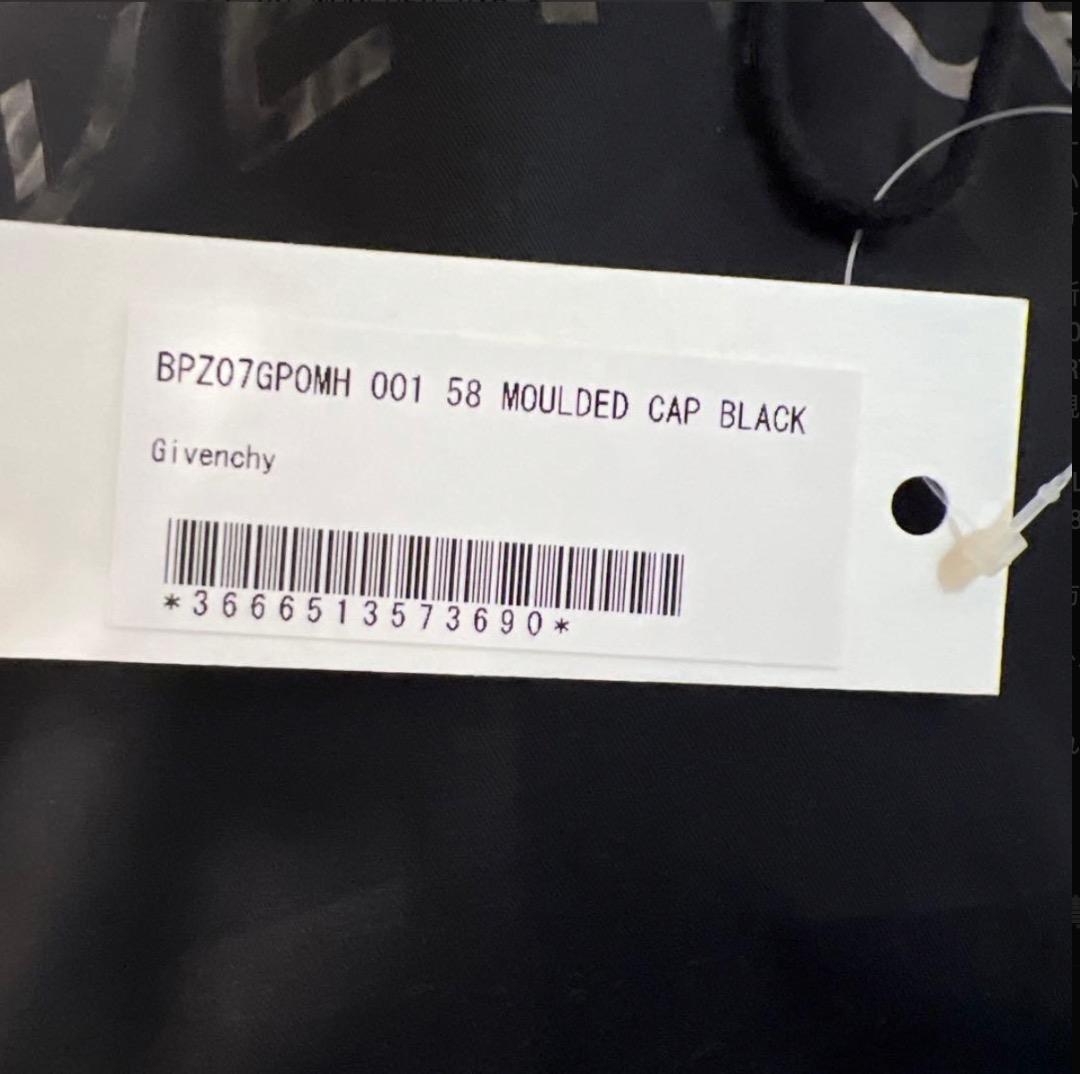週末セール 新品【GIVENCHY】　キャップ　黒