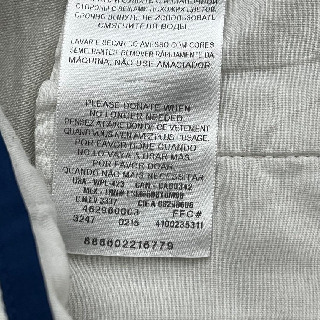 さ*様 Dockers 2タック チノパン オフホワイト W38 ワイド 201