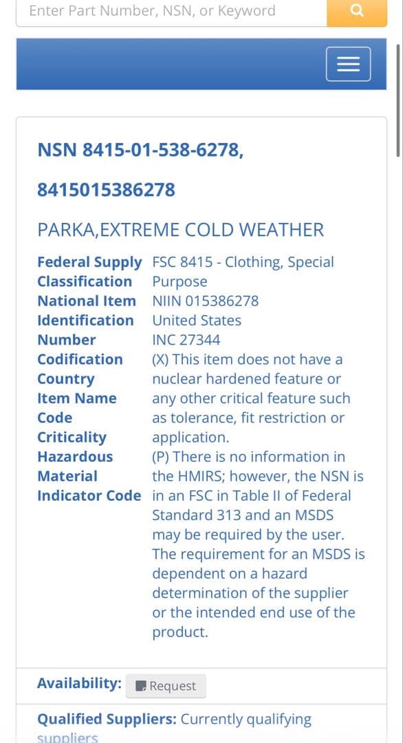 ecwcs Lvel7 ミリタリー ダウンジャケット S-R