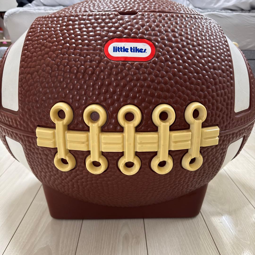 Little Tikes アメリカンフットボール型収納ボックス